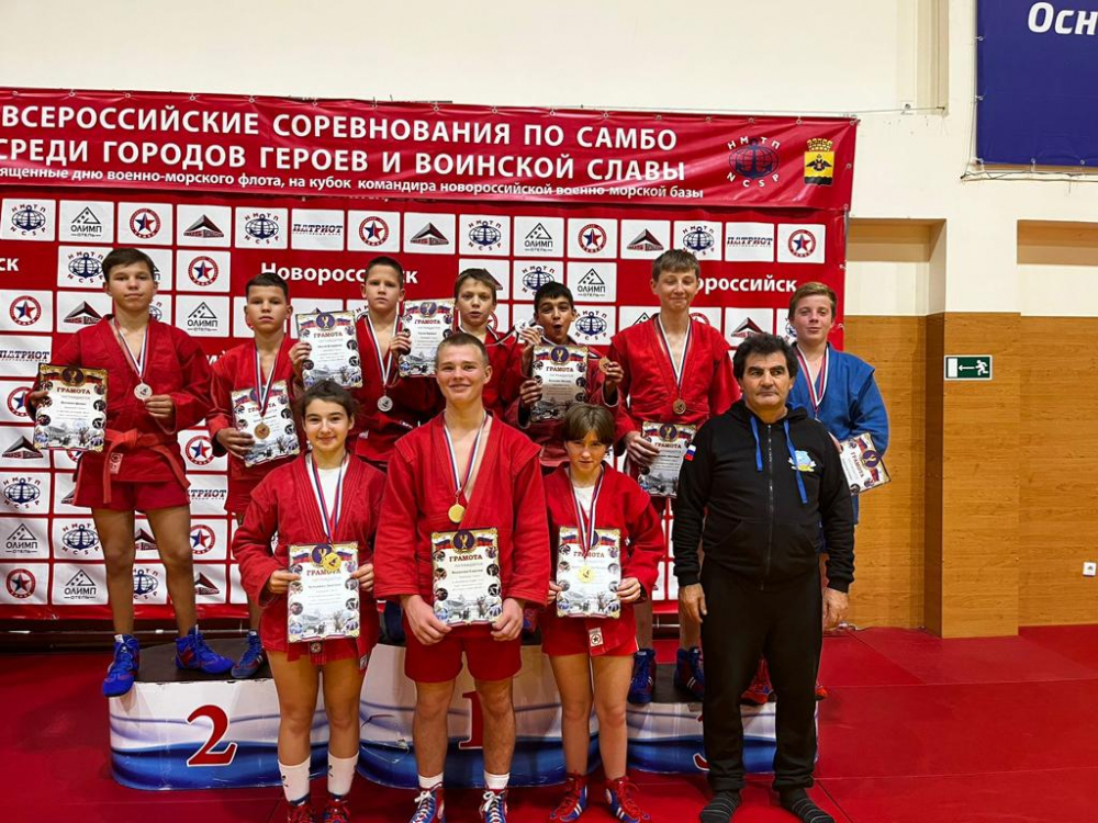 Анапские самбисты принесли городу 19 медалей с турнира «Сила духа»