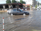 Набережная в Витязево под Анапой ушла под воду из-за ливня