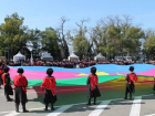 5 мая в Анапе у Стелы «Город воинской славы» развернут флаг Краснодарского края