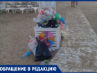 Надежда Огай считает, что у речки Анапки и на пляжах надо установить большие мусорные баки