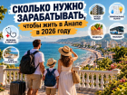 Сколько нужно зарабатывать, чтобы жить в Анапе в 2026 году