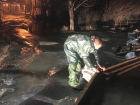 В станице Анапской около 50 человек ликвидировали последствия потопа
