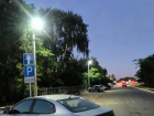 В районе вокзала Анапы обновили систему уличного освещения