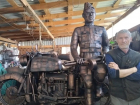 В Адыгее установят памятник «Солдат у мотоцикла» авторства анапского скульптора