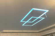 Натяжные потолки с подсветкой - 