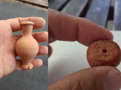 Блогер нашел под Анапой античные сосуд и янтарную бусину