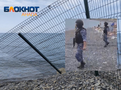 Силовики охраняют забор «Смены» в Сукко – анапчан-нарушителей конвоируют с пляжа