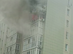 Два человека пострадали при пожаре в анапском ЖК «Времена года»