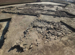 Под Анапой строители наткнулись на участок древней античной дороги