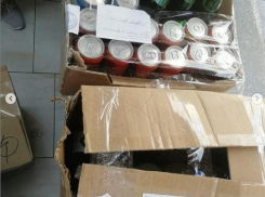 В Витязево под Анапой полиция изъяла более 300 литров алкоголя без документов