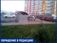 В ЖК «Горгиппия-2» зачем-то демонтировали контейнерную площадку – оставшиеся теперь переполнены