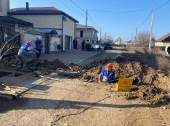 Хутор Песчаный под Анапой газифицировали