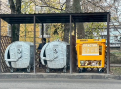 В Анапе установили 520 контейнеров для сбора пластика