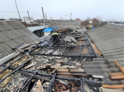 В Цибанобалке под Анапой горел жилой дом