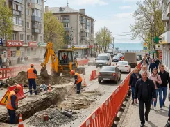 Почему в Анапе весной снова пыль, стройки и перекопанные улицы