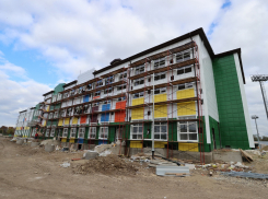 Строительство корпуса школы в станице Анапской заканчивается