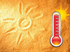 В Анапе повышенная опасность: сильный ветер и сильная жара