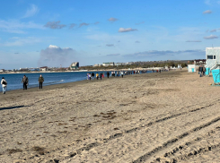 Обстановка в Анапе: теплое солнышко и море ракушек