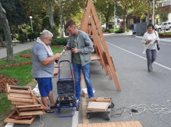 Арт-авеню в Анапе разбирают