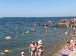 Август-2019: море в Анапе, как парное молоко