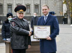 Мэр Анапы Василий Швец награжден «Почетной грамотой» МВД края