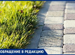 Узкий тротуар и запущенный газон: анапчанка просит улучшить инфраструктуру на улице Ленина