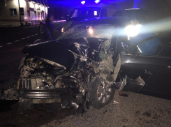 На трассе Краснодар-Анапа лобовое столкновение. В ДТП выжили все четверо 