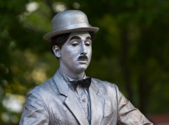 В День Чарли Чаплина в Анапе пасмурно