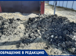 Анапчанка Людмила Литвинова: «В Гостагаевской после прокладки труб вместо дороги - огромные бугры»