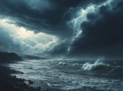 В Анапе объявили штормовое предупреждение