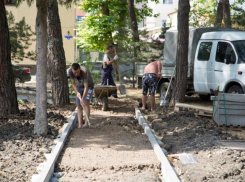 Две новые тротуарных дорожки появятся на бульваре Гудовича в Анапе