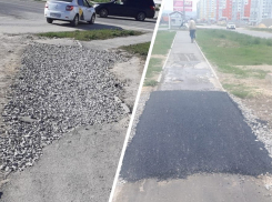 Утром анапчане пожаловались на разрытый тротуар, а к обеду его уже отремонтировали