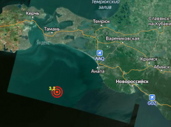 Сегодня в Чёрном море напротив Анапы произошло землетрясение