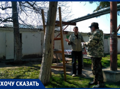 Мужской «десант» и женский «батальон» привели в порядок один из старых анапских дворов