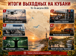 БПЛА, бензин, пробки и пожары: чем запомнились выходные на Кубани