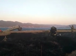 Анапчане обсуждают: в Новороссийске загорелась легендарная Малая земля