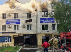 Крупный пожар в частной гостинице в Анапе потушили