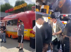 В поселке под Анапой состоялось открытие хот-догов от резидента Comedy Club Гарика Харламова