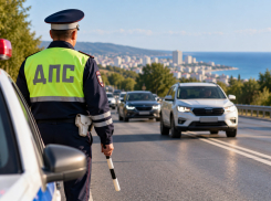 В Анапе семь водителей поймали на выезде на встречную полосу