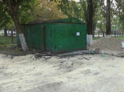 Дворы Анапы зачищают от металлических гаражей