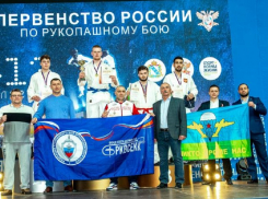 Анапские рукопашники завоевали медали первенства России