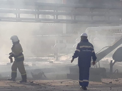 Анапчане обсуждают крупный пожар на нефтебазе в соседнем городе