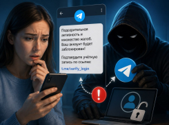 Анапчан предупредили о новой схеме мошенников в Telegram