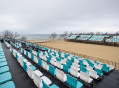 Готовность – более 80%: в Анапе продолжается строительство Центра пляжных видов спорта 