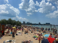 Морская вода на побережье Анапы прогрелась до комфортной температуры