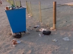 На анапских пляжах не убирают мусор