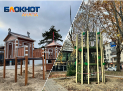 В Анапе начались работы по созданию новых зон отдыха и установке детских площадок 