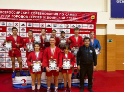 Анапские самбисты принесли городу 19 медалей с турнира «Сила духа»