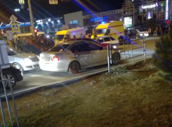 Сегодня вечером, 22 декабря, в Анапе на Анапском шоссе сбили байкера