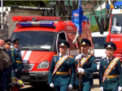 В Анапе огнеборцы отметили 370-летний юбилей пожарной охраны